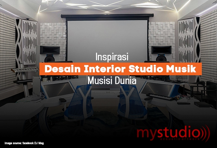 6 Inspirasi Desain Interior Studio Musik Musisi Dunia